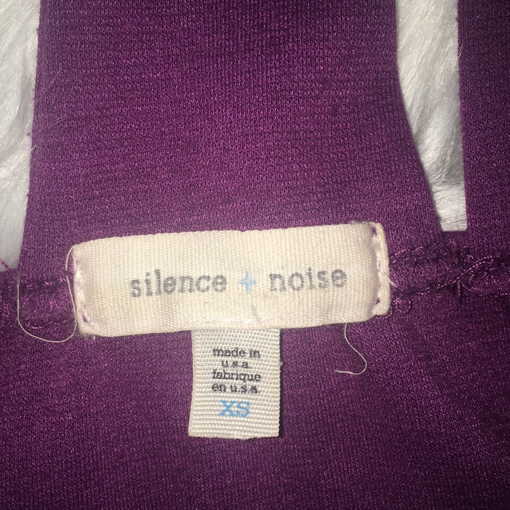 silence + noise purple dress - Picture 4 of 4